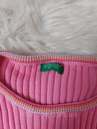 Свитер Benetton розовый полосатый на девочку с рюшами
в идеальном состоянии
Разм. . фото 5