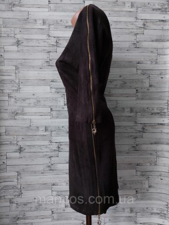Платье Atmaze замшевое черное с молнией
новое
Размер 36 на 42 (XS)
Замеры:
длина. . фото 8