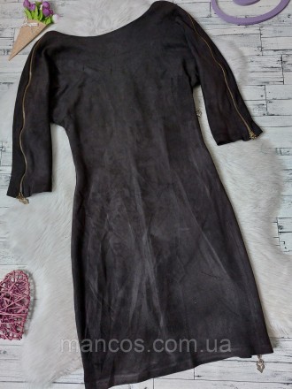 Платье Atmaze замшевое черное с молнией
новое
Размер 36 на 42 (XS)
Замеры:
длина. . фото 3