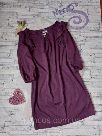 Платье Melio бордовое женское
новое
Размер 50-52 ( XL-XXL)
Замеры:
длина 96 см
р. . фото 2