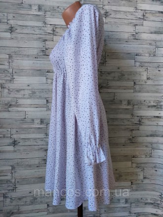 Платье женское белое в горошек
в идеальном состоянии
Размер 42-44 (XS-S)
Замеры:. . фото 7