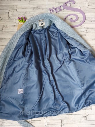 Женское пальто Emass утепленное голубое с поясом
Производитель Emass 
Состояние . . фото 4