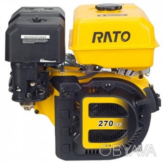 
Особенности бензинового двигателя Rato R270:
	Бензодвигатель, мощностью 9 л.с. . . фото 1
