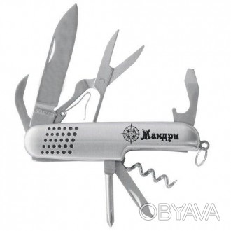 Карманный нож 8 в 1 – высококачественный ручной инструмент, изготовленный с высо. . фото 1