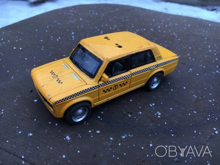 ПРодам Детская игрушка машинка игрушечная железная машина ВАЗ 2106 Такси двери о. . фото 1