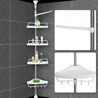 Полка угловая для ванной комнаты
Multi Corner Shelf 363 COДля того чтобы гель дл. . фото 2