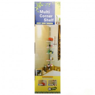 Полка угловая для ванной комнаты
Multi Corner Shelf 363 COДля того чтобы гель дл. . фото 6