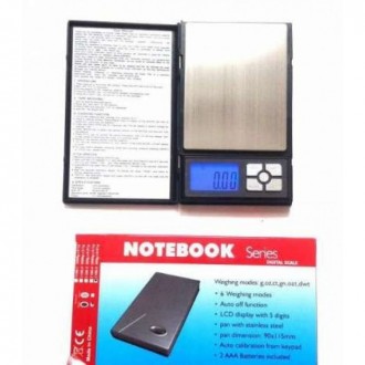 Ювелирные электронные весы 0,01-500 гр 1108-5 notebook
Электронные портативные в. . фото 7