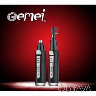 Тример універсальний Gemei GM-3109 2 в 1 бритва для носа і вух Тример для носа і. . фото 1