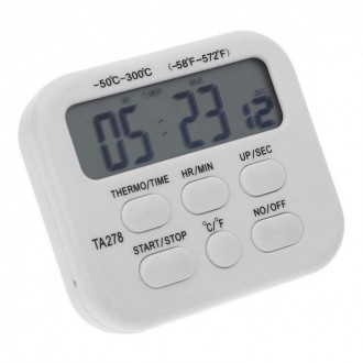Цифровий термометр ТА278 для духовки (печі) з виносним датчиком до 300°С Цифрови. . фото 2