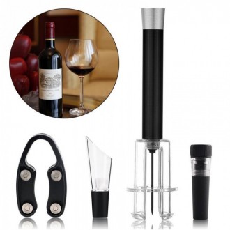 Пневматичний штопор для пляшок Vino Pop Wine Opener Vino Pop - це оригінальний і. . фото 2