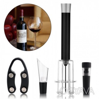 Пневматичний штопор для пляшок Vino Pop Wine Opener Vino Pop - це оригінальний і. . фото 1