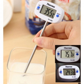 Цифровой термометр для мяса со щупом ТА-288 до 300°С
Термометр предназначен для . . фото 5