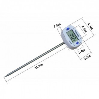 Цифровой термометр для мяса со щупом ТА-288 до 300°С
Термометр предназначен для . . фото 4