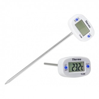 Цифровой термометр для мяса со щупом ТА-288 до 300°С
Термометр предназначен для . . фото 2