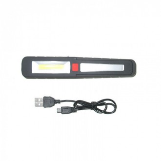 Фонарь ZJ-589 COB USB аккумуляторный с магнитом и USB зарядкой
Светодиодный фона. . фото 4