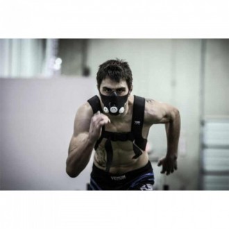 Маска для бега тренировок тренировочная дыхания спорта Elevation Training Mask M. . фото 7