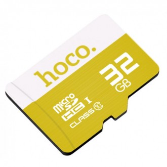 Карта пам'яті Hoco Micro SDHS 32GB Жовта Аксесуари бренду Hoco - одні з найбільш. . фото 2