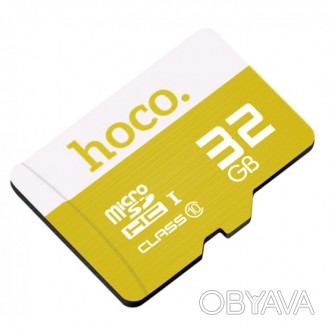 Карта пам'яті Hoco Micro SDHS 32GB Жовта Аксесуари бренду Hoco - одні з найбільш. . фото 1