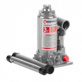 Домкрат "стовпчик" одноштоковый 3 т INTERTOOL GT0022. Дніпро. фото 1 Домкрат "стовпчик" одноштоковый 3 т INTERTOOL GT0022. Дніпро. фото 1