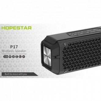 Портативна bluetooth колонка спікер Hopestar P17 Чорний Портативна колонка Hopes. . фото 8