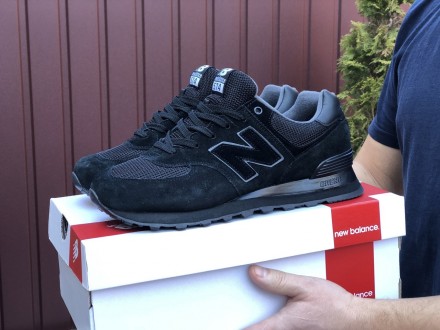 
Мужские кроссовки New Balance 574 
Производитель:Вьетнам
Материал верха:замша,с. . фото 3