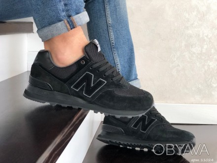 
Мужские кроссовки New Balance 574 
Производитель:Вьетнам
Материал верха:замша,с. . фото 1