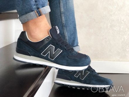 
Мужские кроссовки New Balance 574 
Производитель:Вьетнам
Материал верха:замша,с. . фото 1