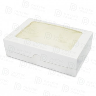 Самосборная коробка из мелованного картона с откидной крышкой 225х150х60 мм подх. . фото 5