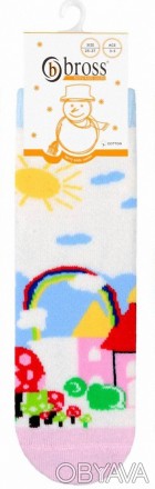 Детские махровые носки с нескользящей подошвой Bross Арт. 21292
Цвет: белый
Сост. . фото 1