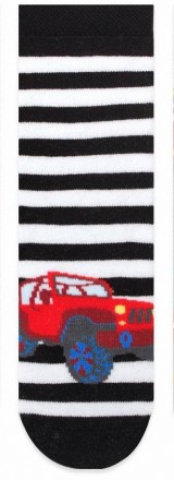 Дитячі махрові шкарпетки з нековзаючою підошвою Bross Арт. 21403
Колір: чорний, . . фото 5