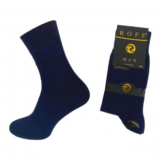 Демісезонні шкарпетки чоловічі ROFF Арт. 60000-14109
Колір: синій
Склад: бамбук . . фото 2