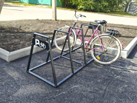 Найзручніше велосипедне паркування на 5 велосипедів.
Ця велопарковка відрізняєть. . фото 3