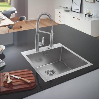 Кухонна мийка Grohe Sink K800 31583SD1 виготовлена з нержавіючої сталі, що гаран. . фото 4