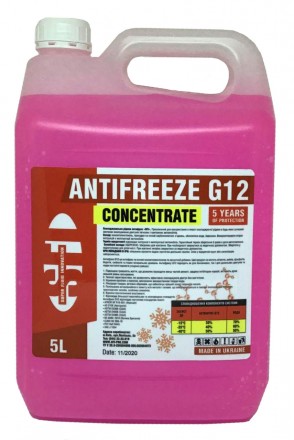 Охлаждающая жидкость ANTIFREEZE G12 «SFI». Предназначен для использования в каче. . фото 2