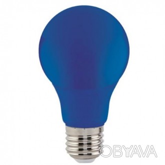 Лампа светодиодная Horoz Electric SPECTRA 3W E27 синяя 001-017-0003-011
Осветите. . фото 1
