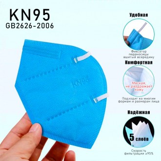 Захистіть себе і своїх близьких!
Захисна маска KN95 – це виріб, призначений для . . фото 6