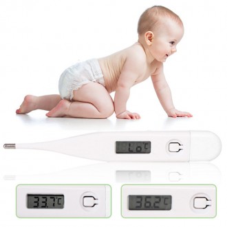 
Термометр електронний із м'яким носиком BabyOno. Дитячий цифровий Електронний т. . фото 7