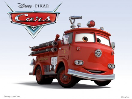 Disney/Pixar Тачки 3 Deluxe: Ред Пожарная машина FJJ00 (Disney Pixar Cars Deluxe. . фото 8