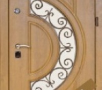 Уличные стальные двери с МДФ накладками, ковкой и стеклопакетами от 6000 грн.Рам. . фото 5