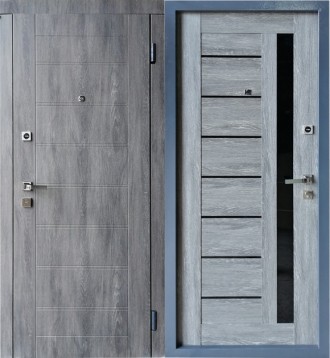 
	
	Ущільнення: 3- контурне;
	Рама вхідних дверей виготовлена із суцільногенного. . фото 3