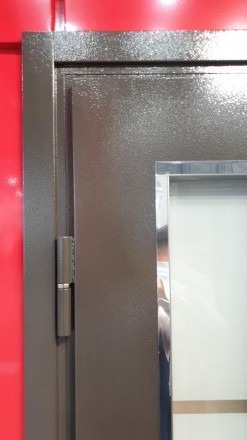 Металлические двери с коваными элементами и МДФ-ом внутри.
Без декора-стальные д. . фото 7