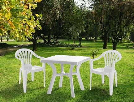 Стол пластиковый квадратной формы турецкого производителя Siesta выполнен из кач. . фото 5
