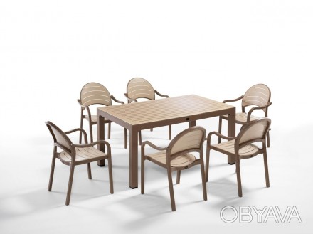 SENZA FOR 6, набор высококачественной пластиковой мебели (устойчивой к температу. . фото 1