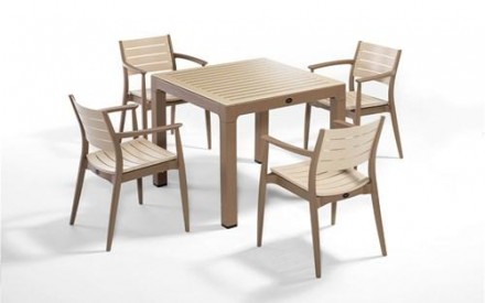 REGNUM FOR 4, набор высококачественной пластиковой мебели (устойчивой к температ. . фото 2