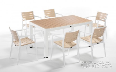 REGNUM FOR 6, набор высококачественной пластиковой мебели (устойчивой к температ. . фото 1
