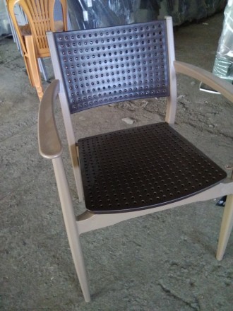 SEGINUS, кресло из высококачественного пластика (устойчивое к температурным изме. . фото 3
