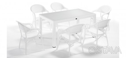 TROPIC FOR 6, набор высококачественной пластиковой мебели (устойчивой к температ. . фото 1