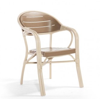 BAMBOO, кресло из высококачественного пластика (устойчивое к температурным измен. . фото 2