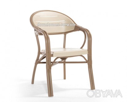 BAMBOO, кресло из высококачественного пластика (устойчивое к температурным измен. . фото 1